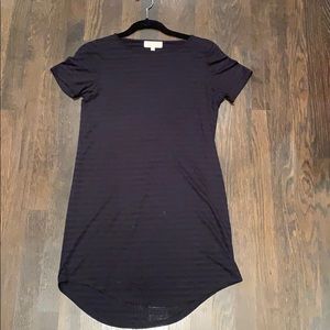 The lady and the sailor navy and black dress